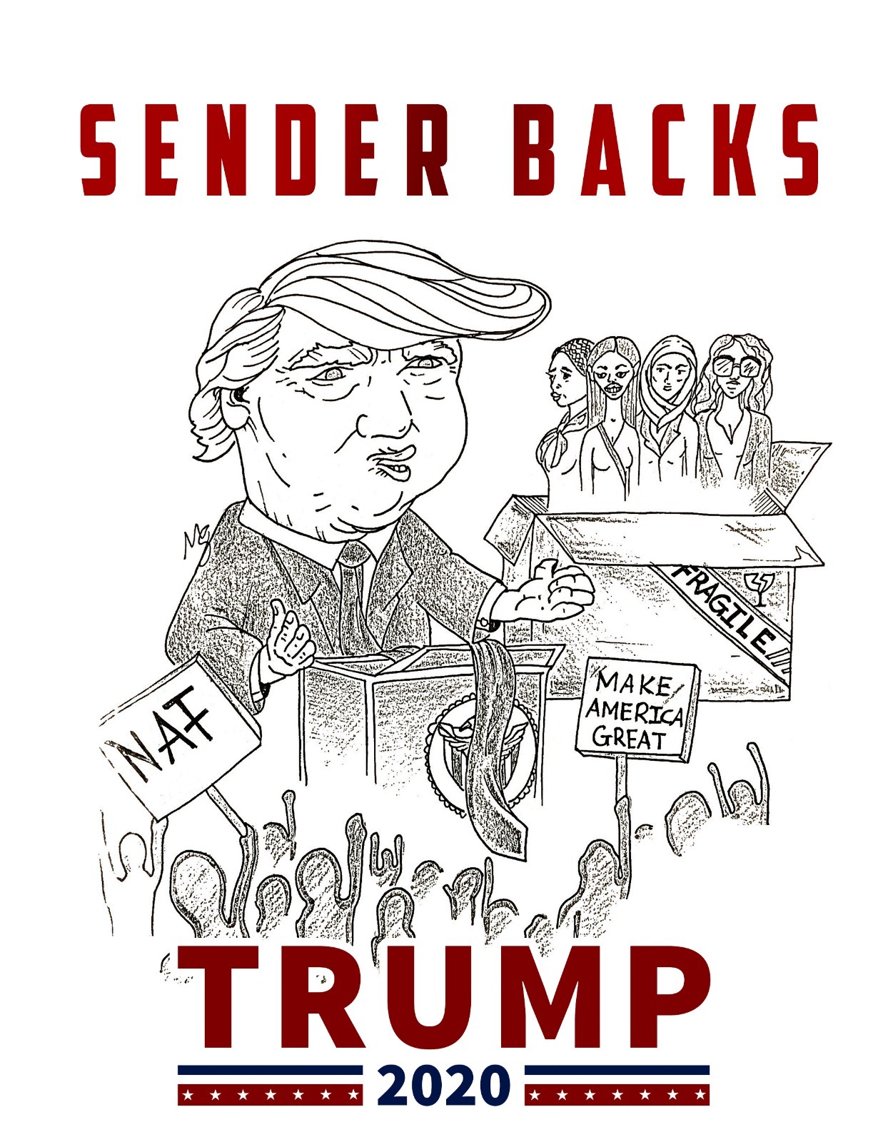 Trump You - Sender Backs